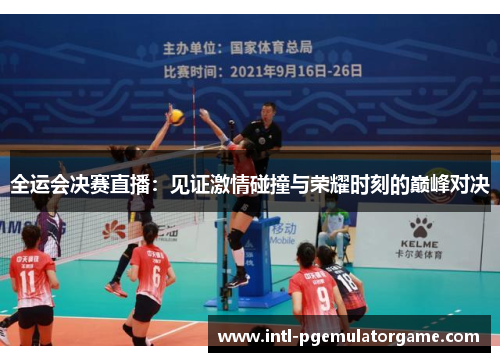 全运会决赛直播：见证激情碰撞与荣耀时刻的巅峰对决