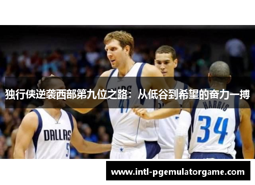 独行侠逆袭西部第九位之路：从低谷到希望的奋力一搏