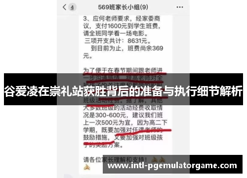 谷爱凌在崇礼站获胜背后的准备与执行细节解析